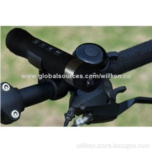 Power Bank with Bluetooth Speaker, Strong Torch and Music Audio Player SD Card, Good for Bicycle